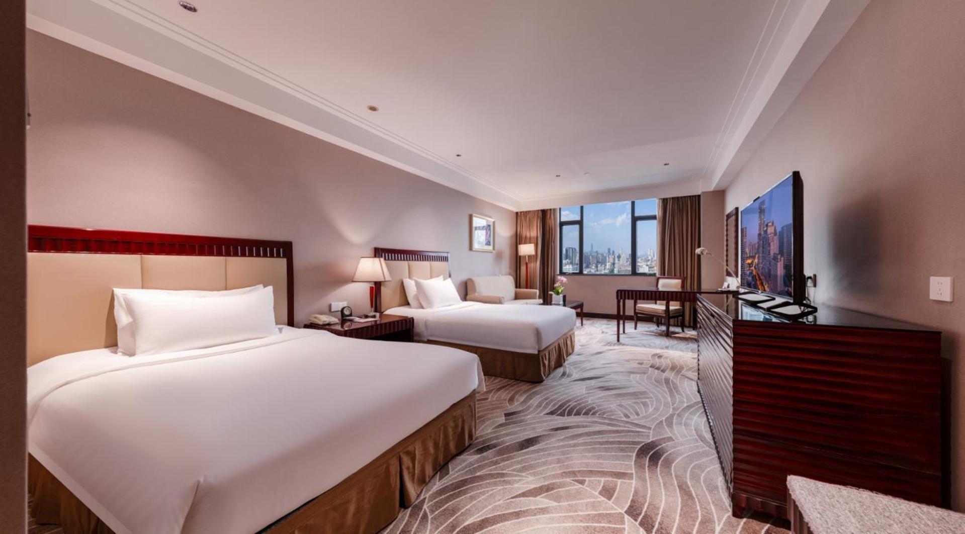 Wuhan Hongguang Hotel Bagian luar foto