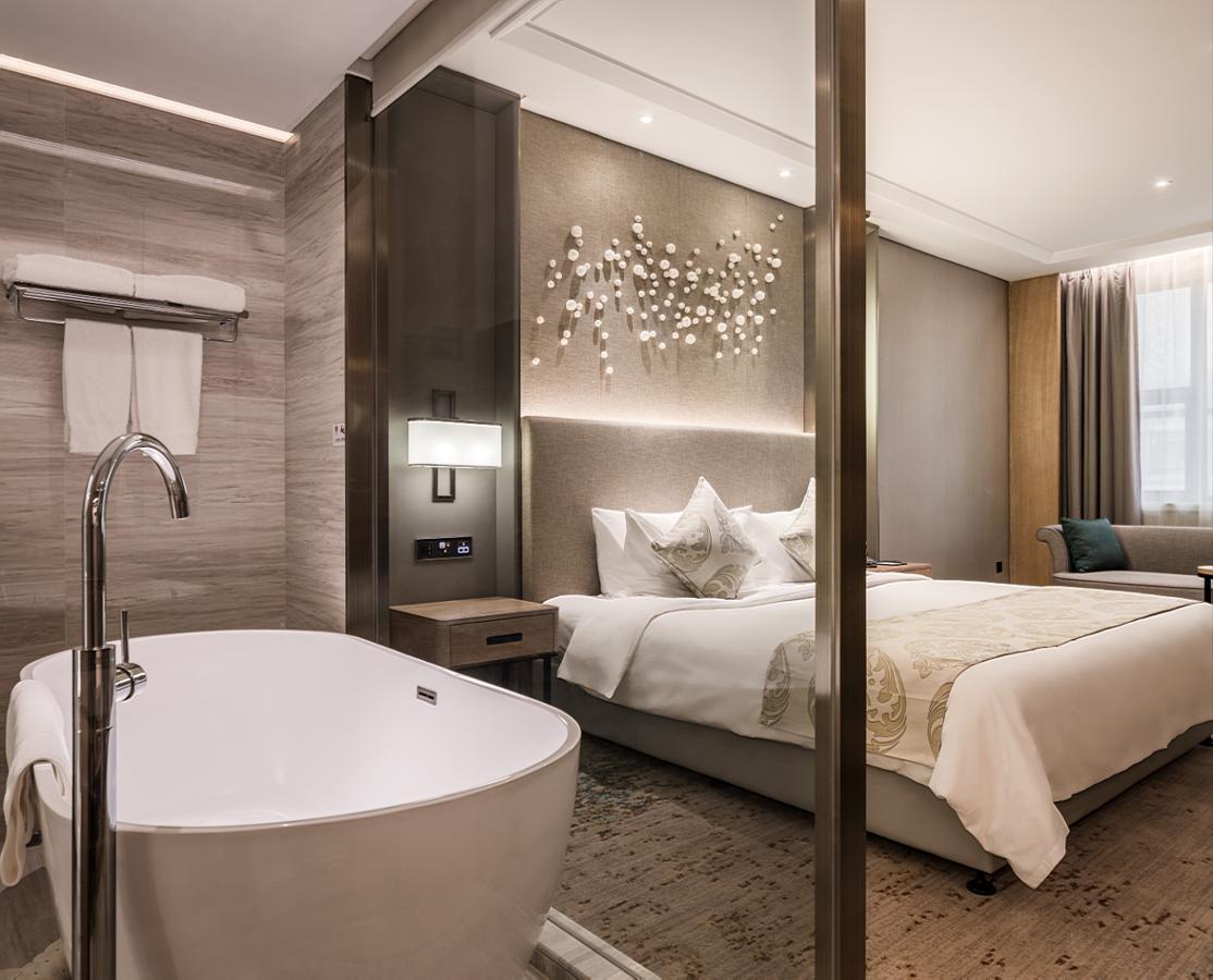Wuhan Hongguang Hotel Bagian luar foto