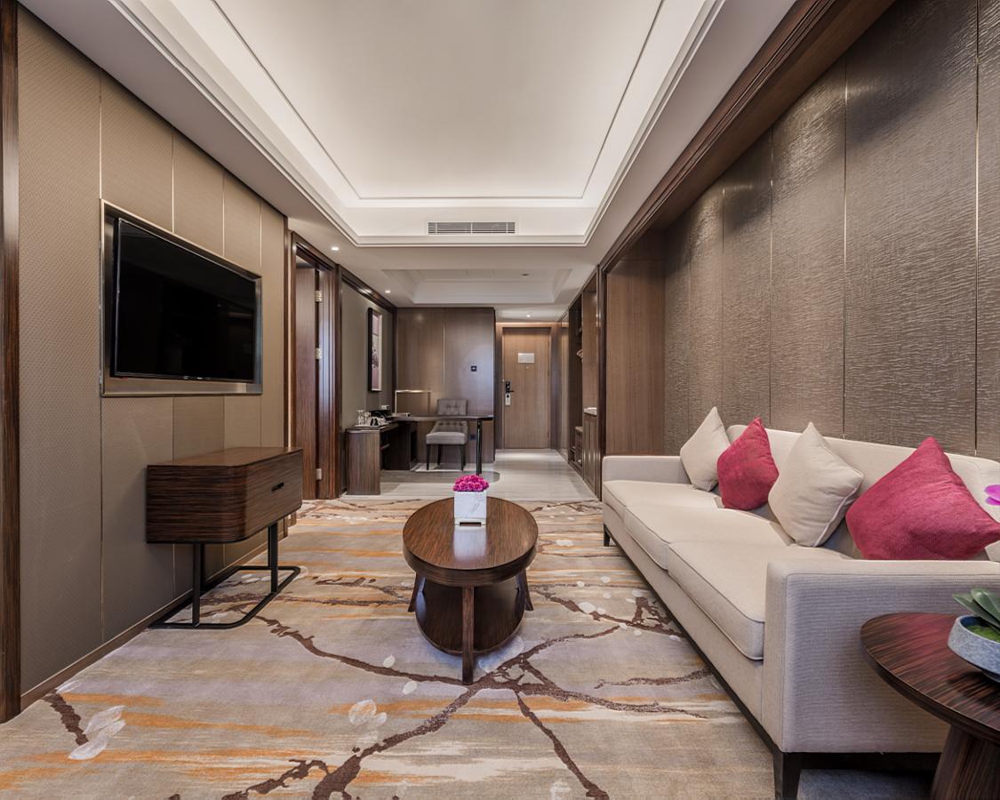Wuhan Hongguang Hotel Bagian luar foto